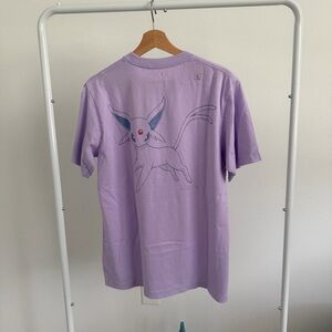 Uniqlo Pokemon Espeon T-Shirt Lavender